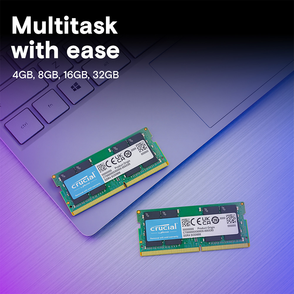Crucial 16GB DDR4 3200MHz
