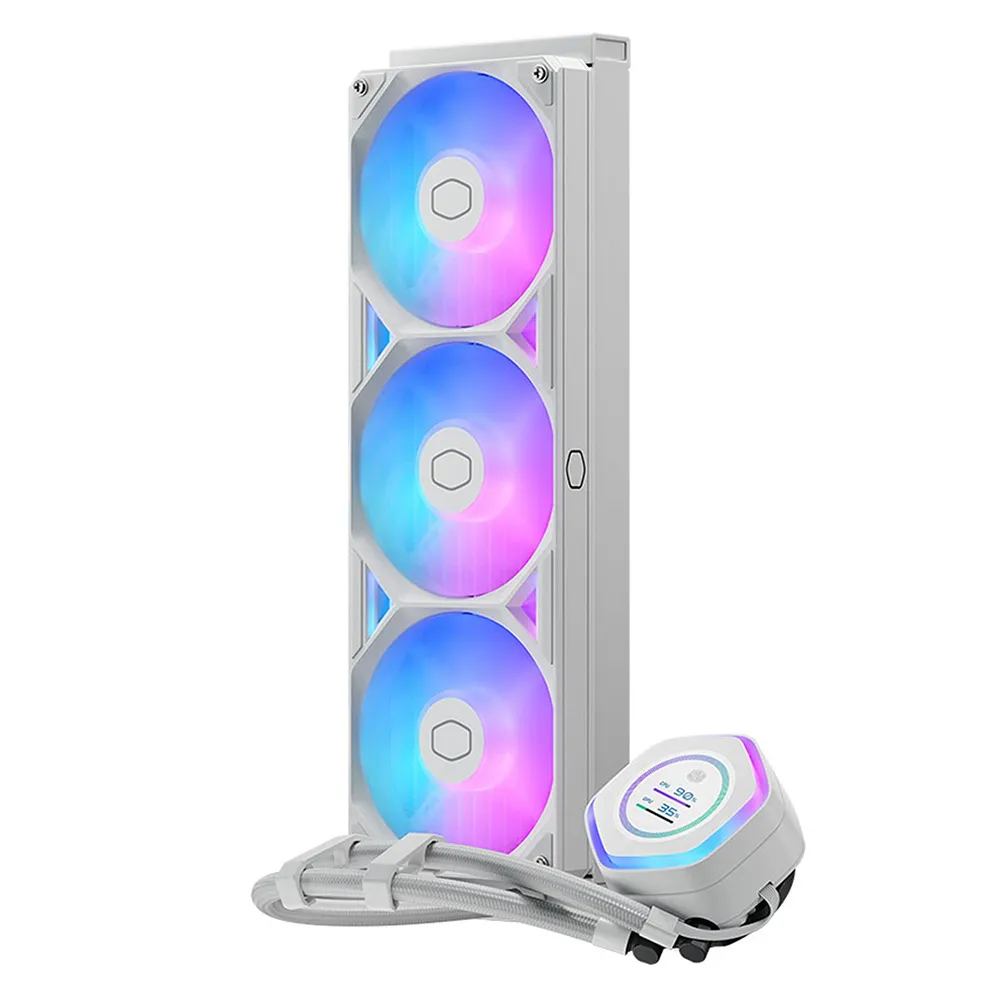 Cooler Master Liquid 360 Atmos II LCD White Liquid CPU Cooler