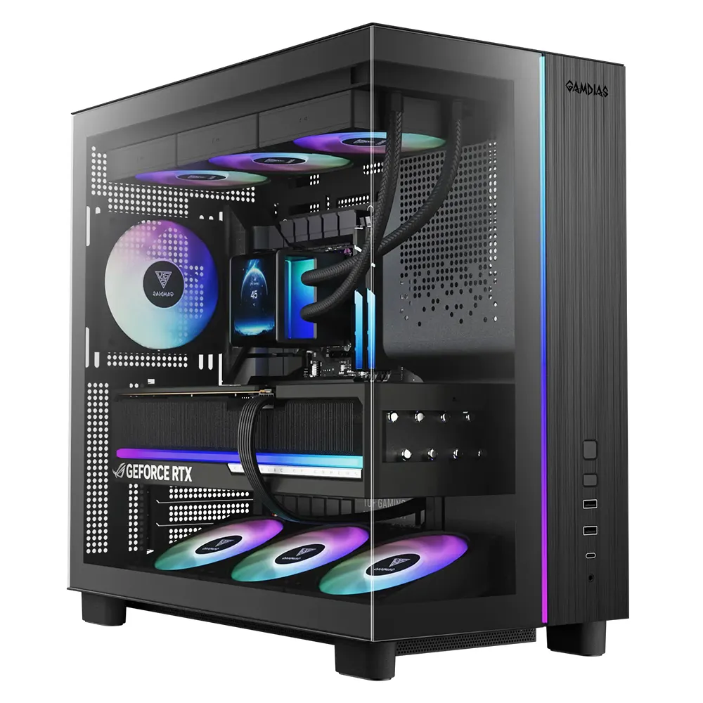Gamdias Atlas M4 ARGB Gaming PC Case