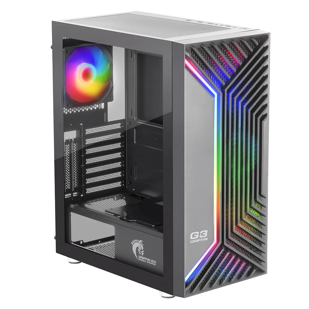 Green GRIFFIN G3 Plus Gaming PC Case