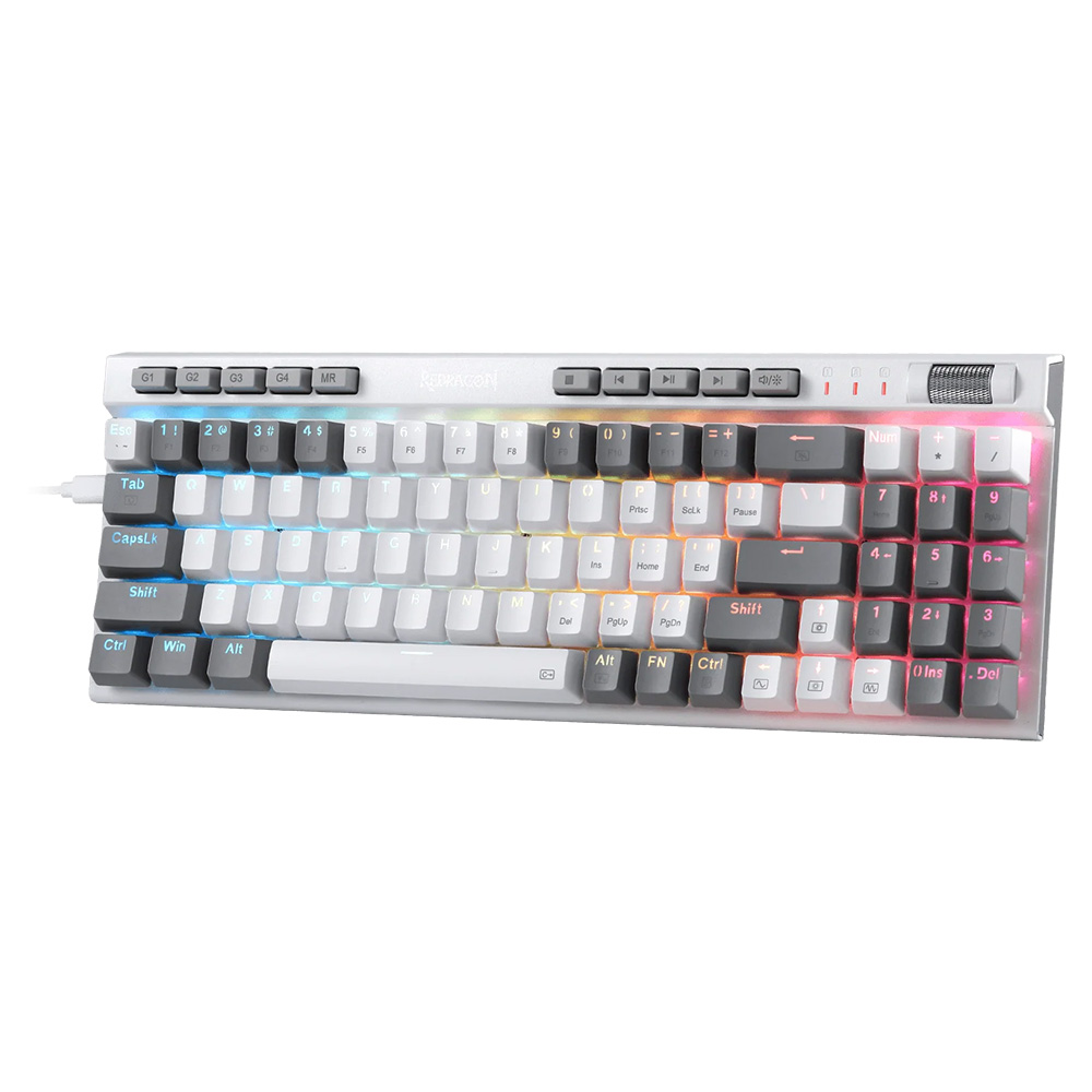 Redragon Magic Wand SE K655WG RGB With Red Mechanical Switch Wired Gaming Keyboard