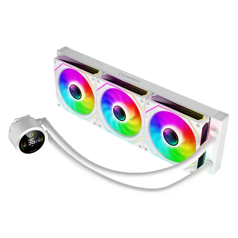 GameMax IceBurg 360 Digital White Liquid CPU Cooler