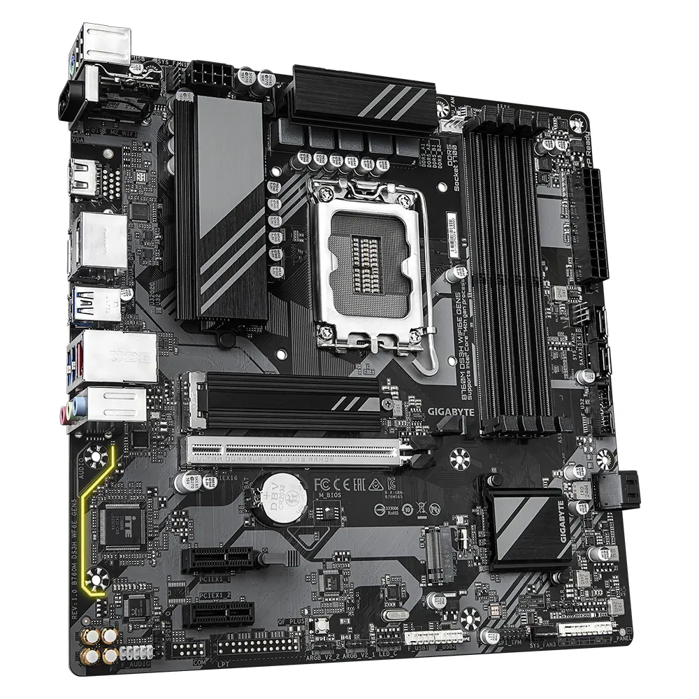 GIGABYTE B760M-DS3H WIFI 6E GEN 5 Motherboard