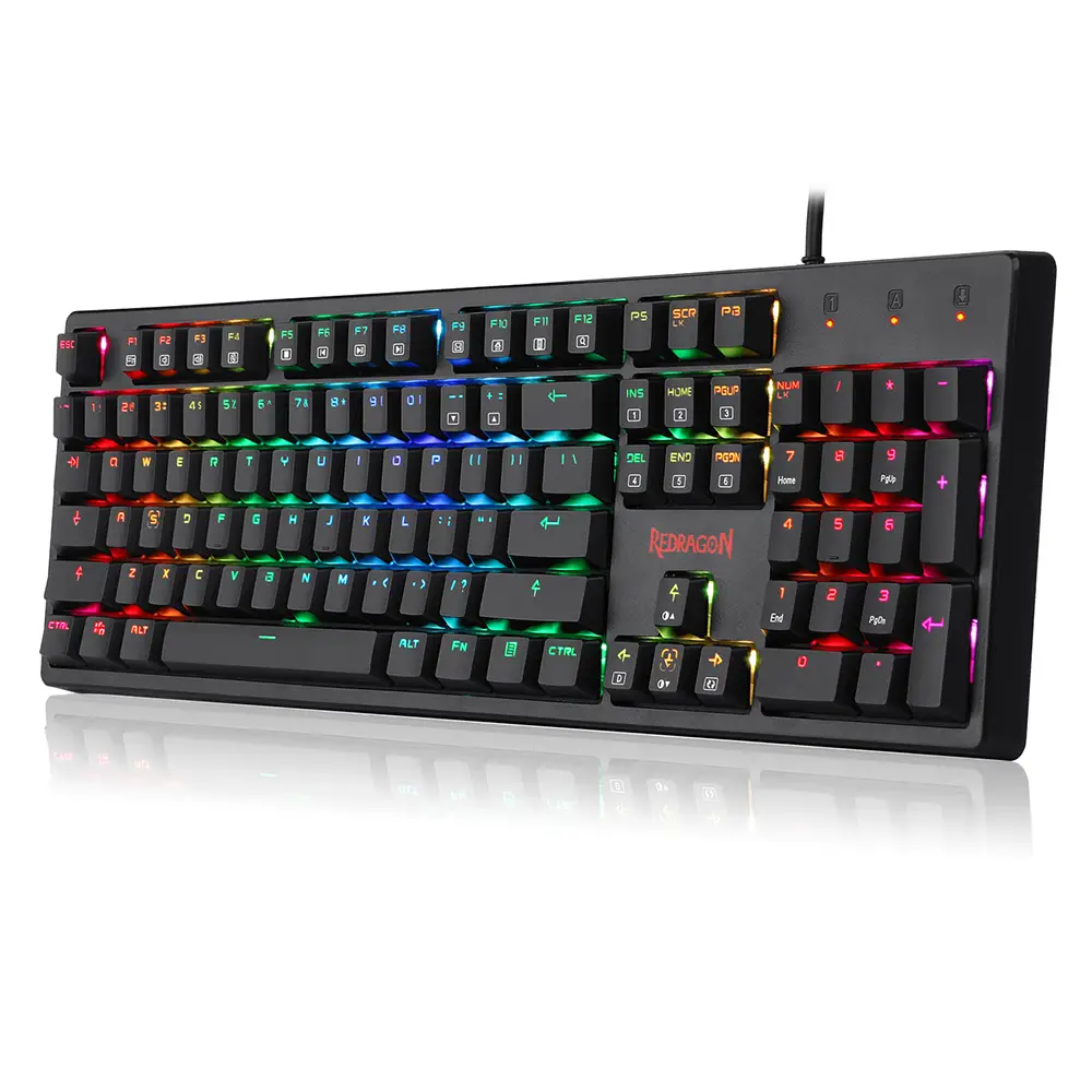 Redragon KAMA K578 BR RGB With Brown Mechanical Switch Wired Gaming Keyboard