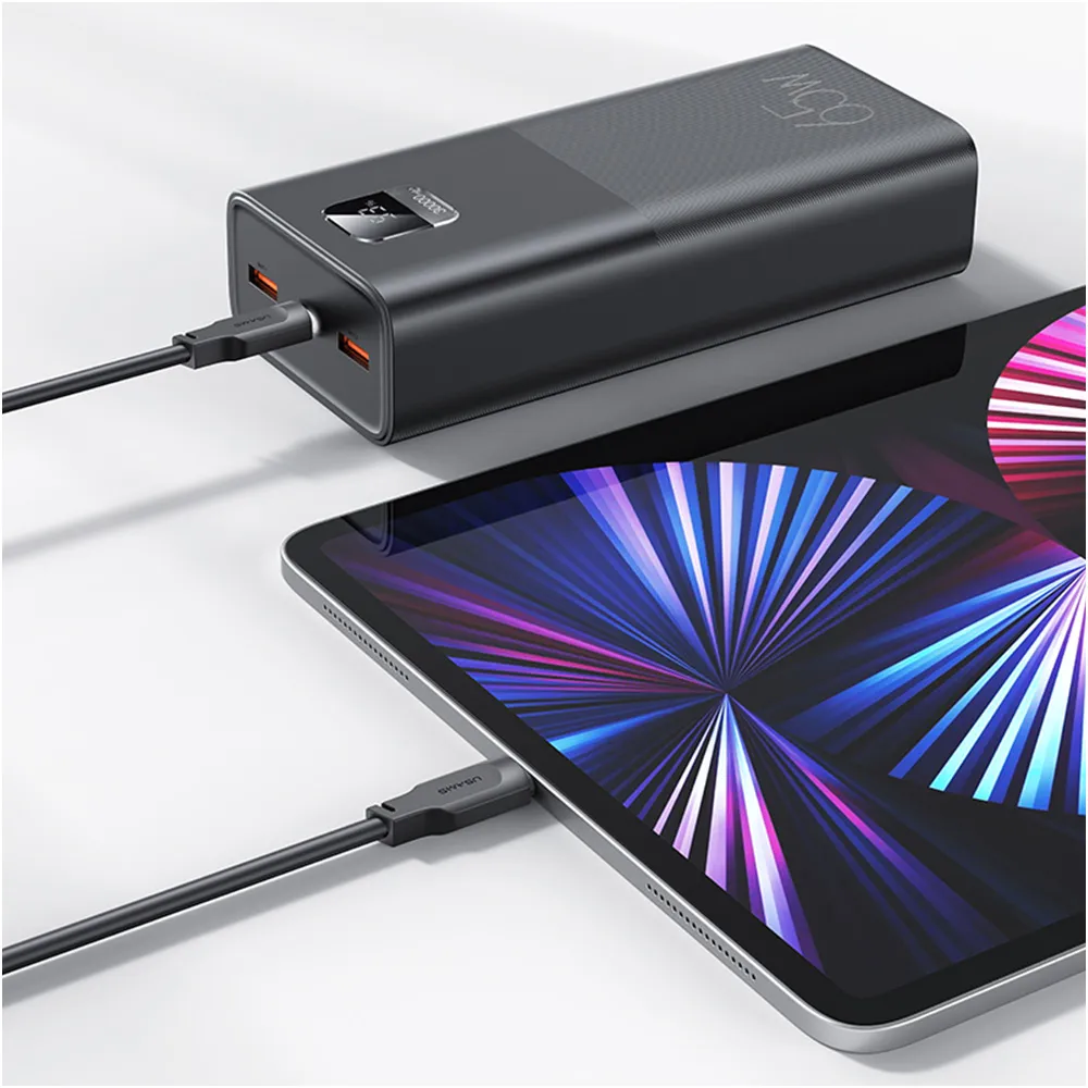 Usams US-CD185 PD QC 3.0 30000mAh Power Bank