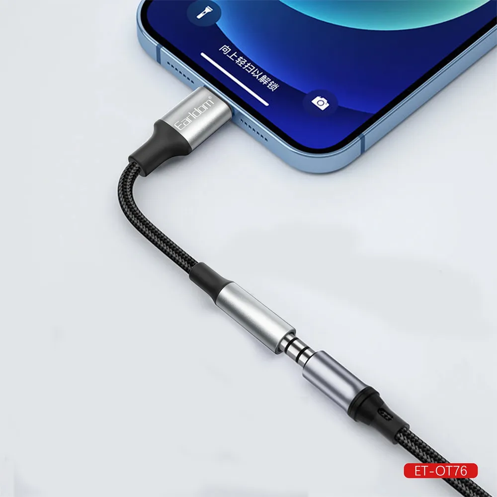 Earldom OT76 Lightning To 3.5mm Adapter