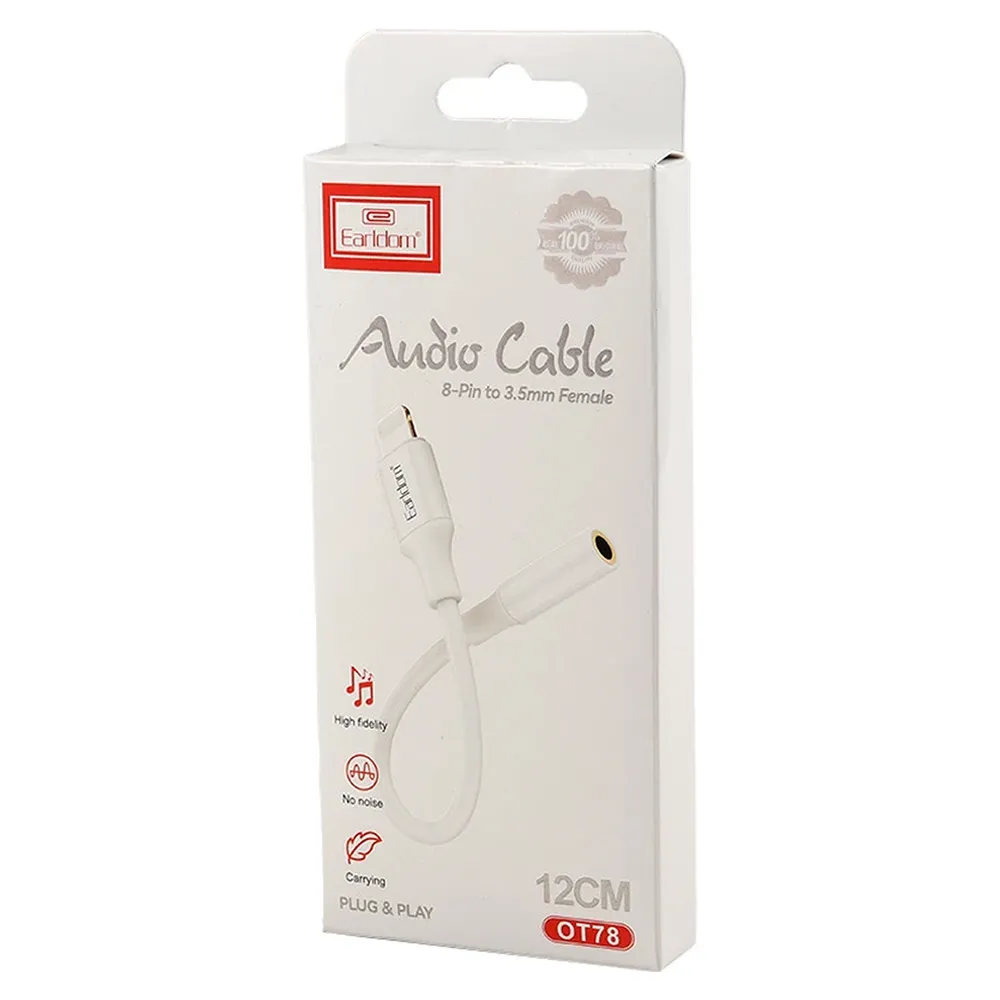 Earldom OT78 Lightning To 3.5mm Adapter