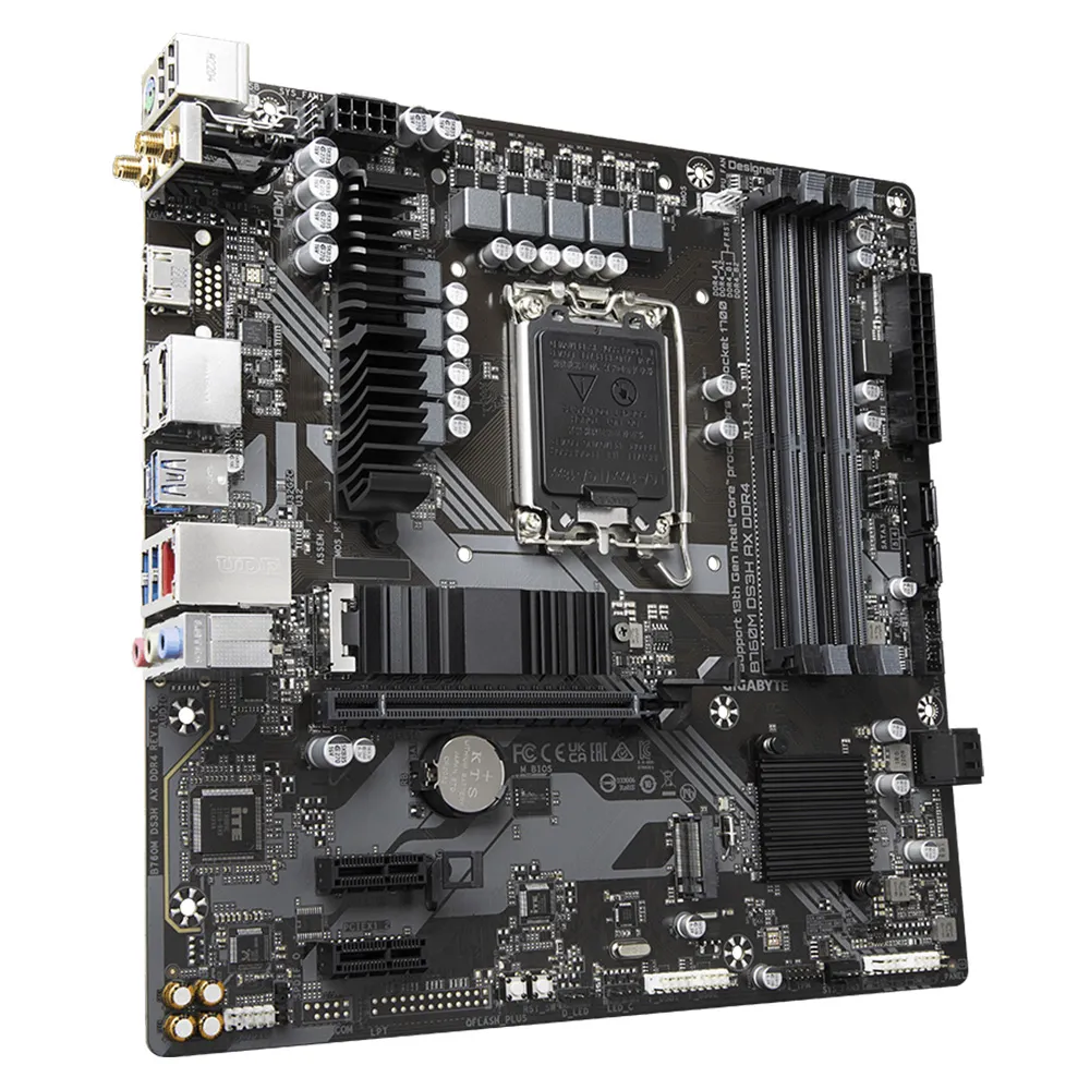 GIGABYTE B760M-DS3H AX DDR4 Rev. 1.3 Motherboard