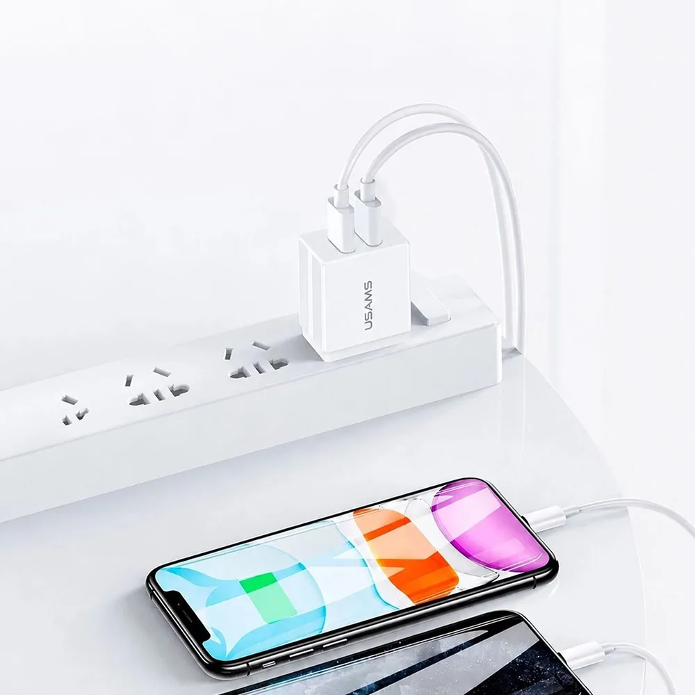 Usams US-CC090 Dual USB Charger