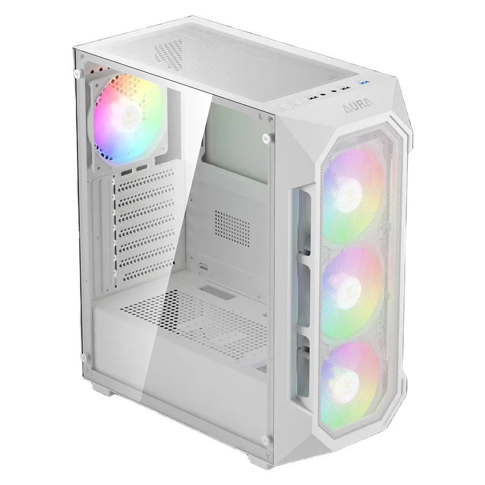Gamdias AURA GC1 ELITE WH Gaming PC Case
