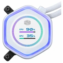 Cooler Master Liquid 360 Atmos II LCD White Liquid CPU Cooler