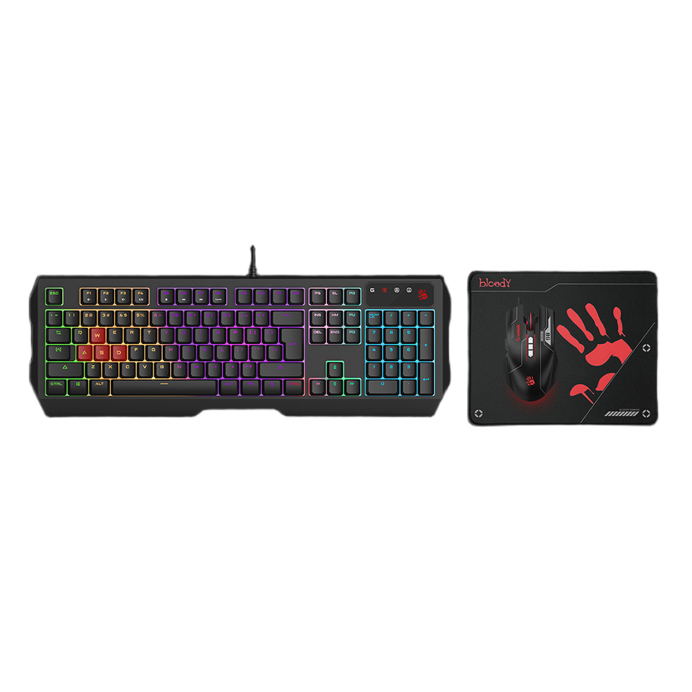 A4Tech B1700 Wired Gaming Combo Set