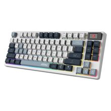 MSI Forge GK600 TKL SKY With Mechanical Linear Switch Wireless Gaming Keyboard