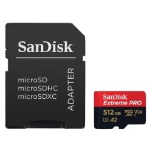 SanDisk Extreme Pro SDSQXCD 512GB 200MB/s microSDXC UHS-I