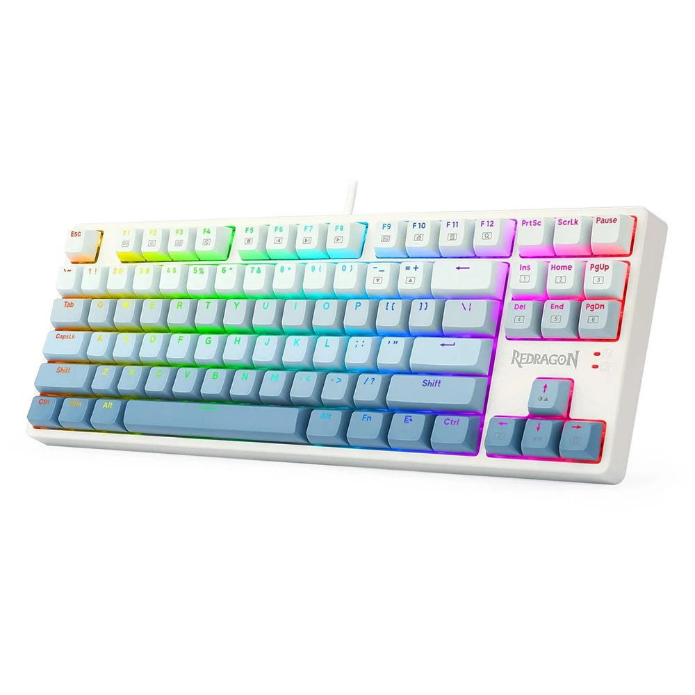 Redragon CASS K645W GB RGB With Blue Mechanical Switch Wired Gaming Keyboard