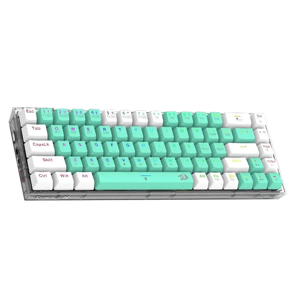 Redragon Castor Pro K631GW RGB With Red Mechanical Switch Wireless Gaming Keyboard