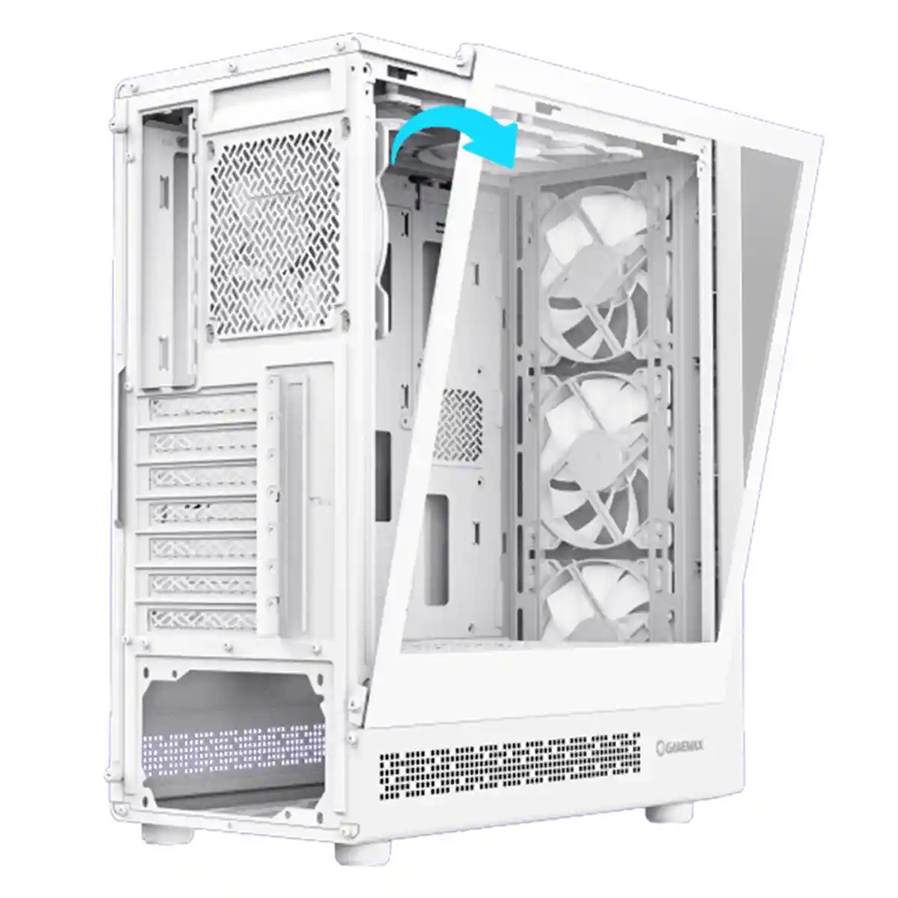 GameMax Storm 2 White Gaming PC Case