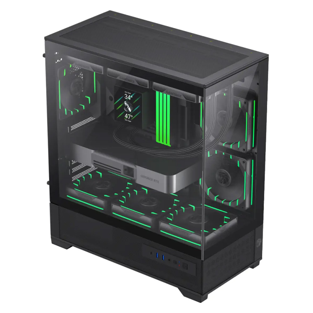 GameMax Vista 2 AB Gaming PC Case
