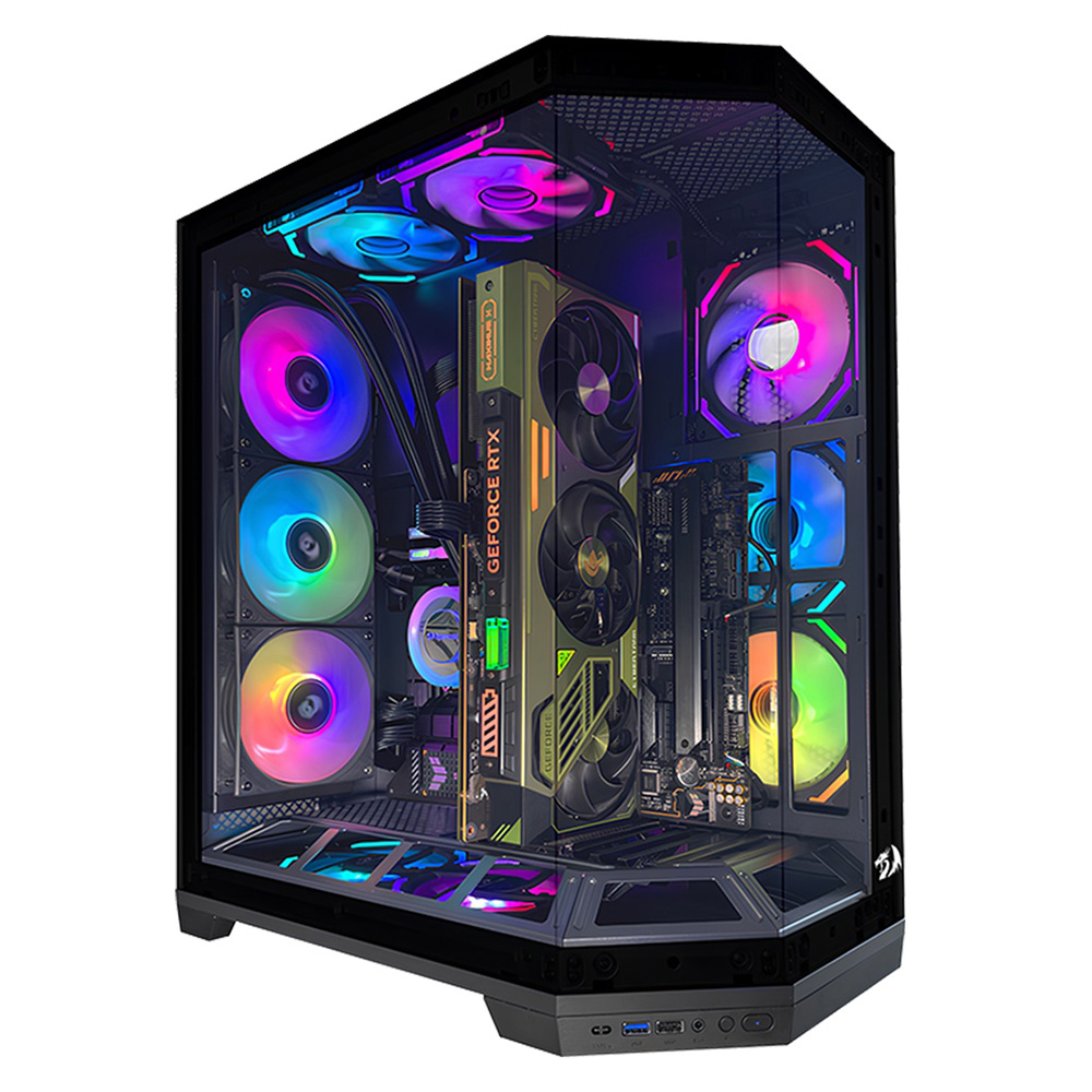 Redragon Edge CA-608B Gaming PC Case