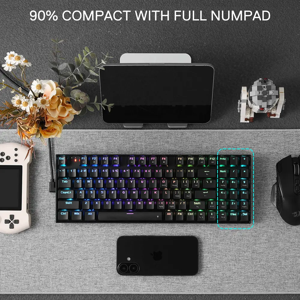 Redragon GHOSTBLADE K735 RGB With Magnetic Mechanical Switch Wired Gaming Keyboard