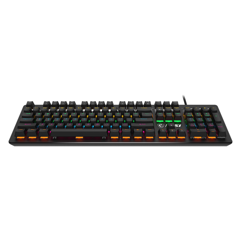 MSI Forge GK300 With Mechanical Blue Switch Wired Gaming Keyboard