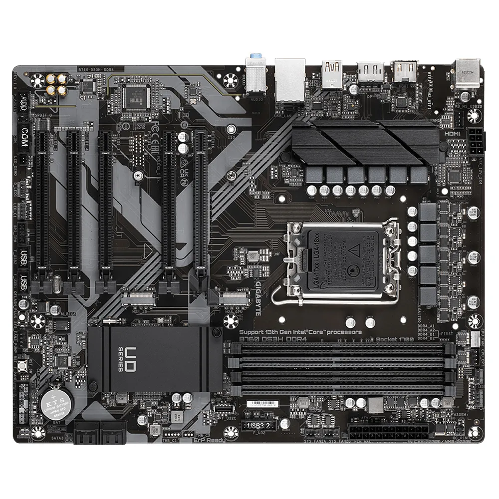 GIGABYTE B760M-DS3H DDR4 Rev. 1.0 Motherboard