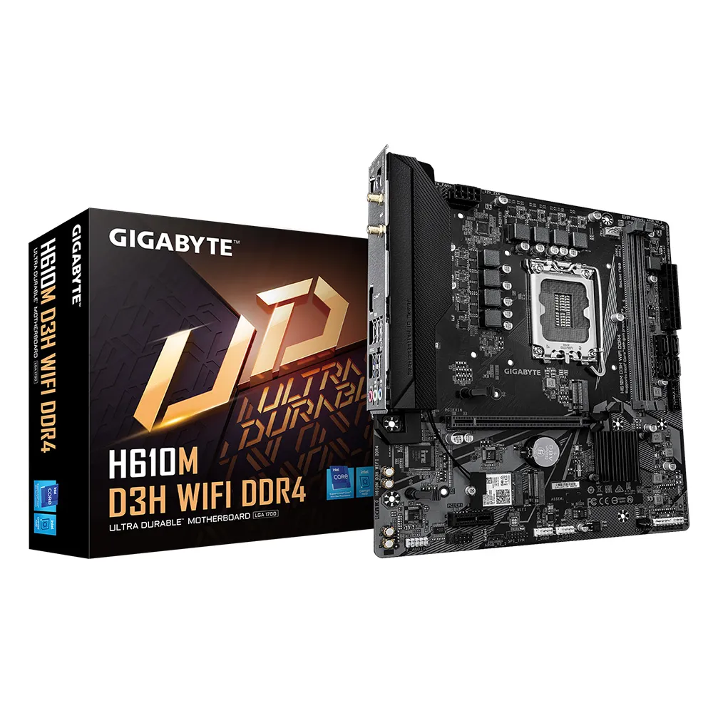 مادربرد گیگابایت مدل H610M-D3H WI FI DDR4