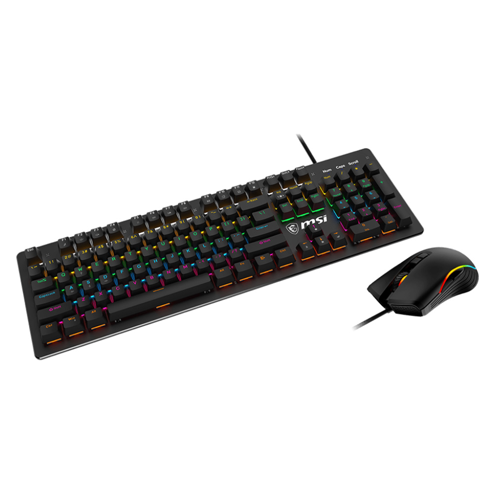 MSI Forge GK300 Combo Wired Mouse & Keyboard