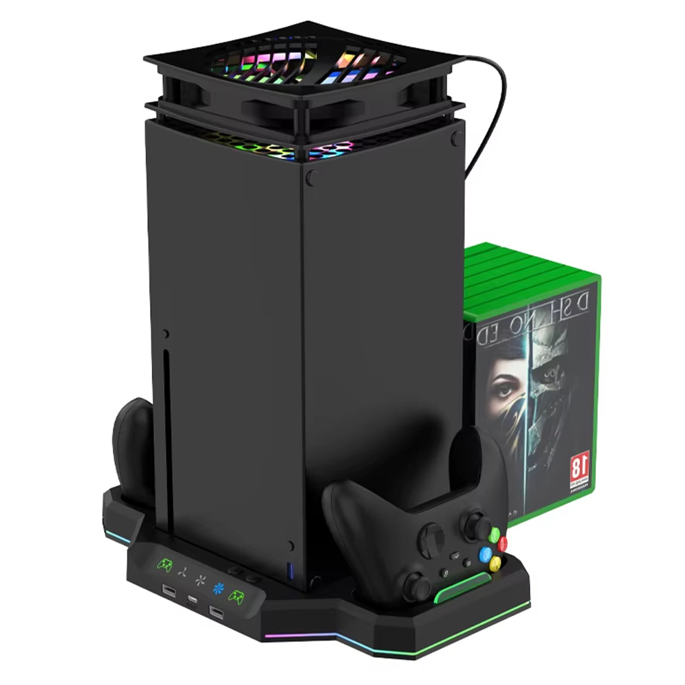iPLAY HBX-608 Multifunctional Cooling Stand for Xbox Series X With Battery