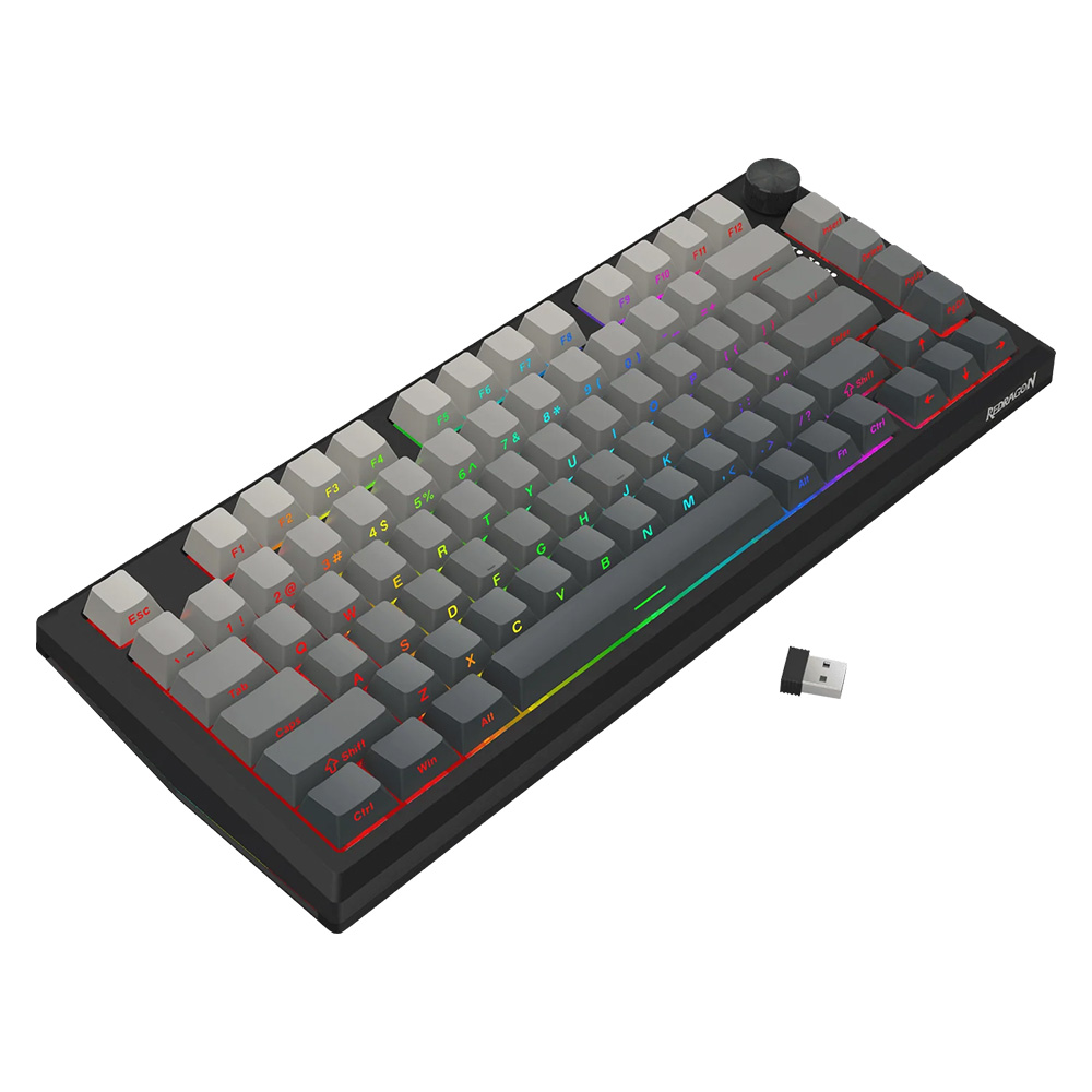 Redragon Penumbra Pro K687GG RGB Mechanical Switch Wireless Gaming Keyboard
