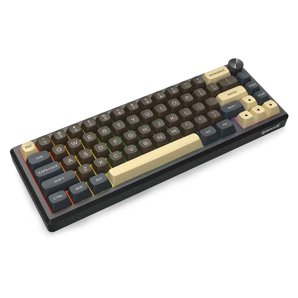 Redragon Uranus Pro 65 K727CGY RGB With Mechanical Switch Wireless Gaming Keyboard