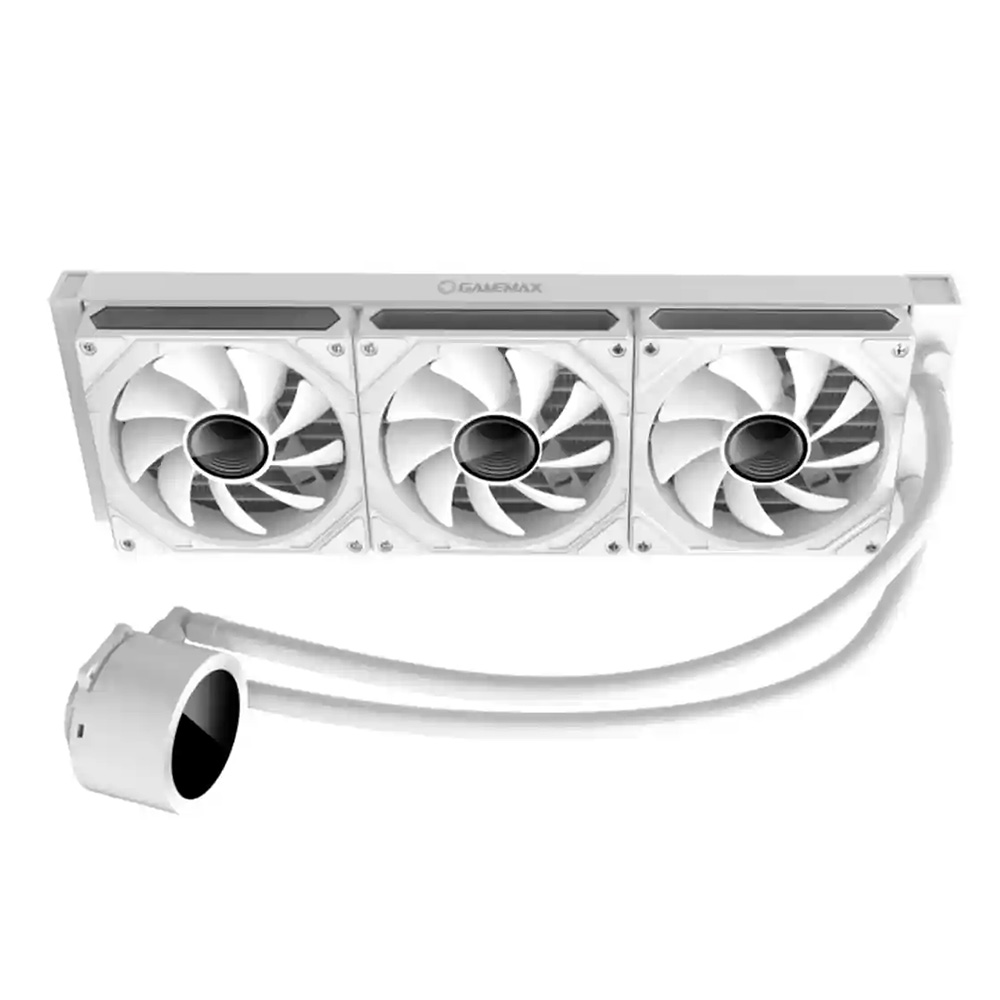 GameMax IceBurg 360 Digital White Liquid CPU Cooler