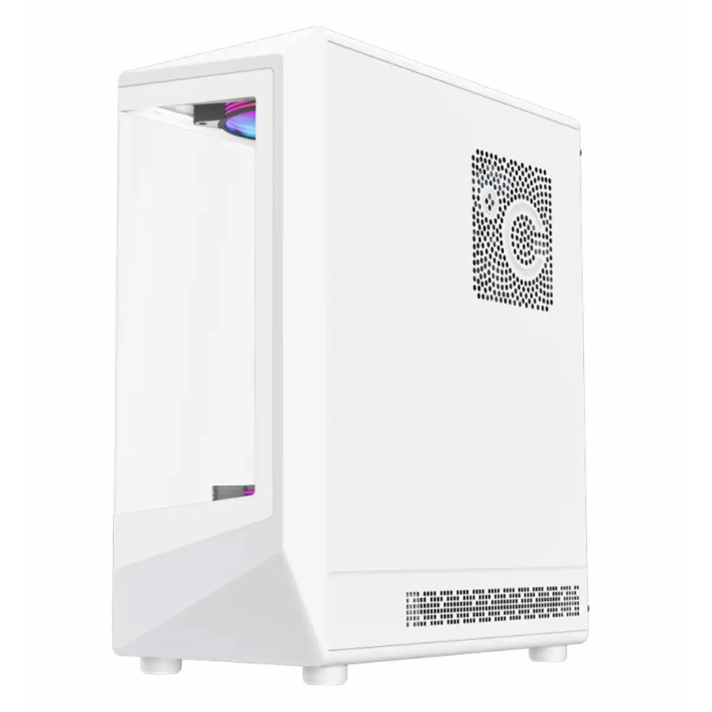 GameMax Vista COC White Gaming PC Case