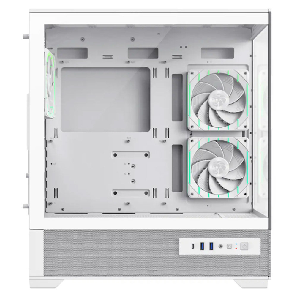 GameMax Vista 2 AW White Gaming PC Case