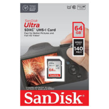 SanDisk Ultra 64GB SDXC U1 Class 10