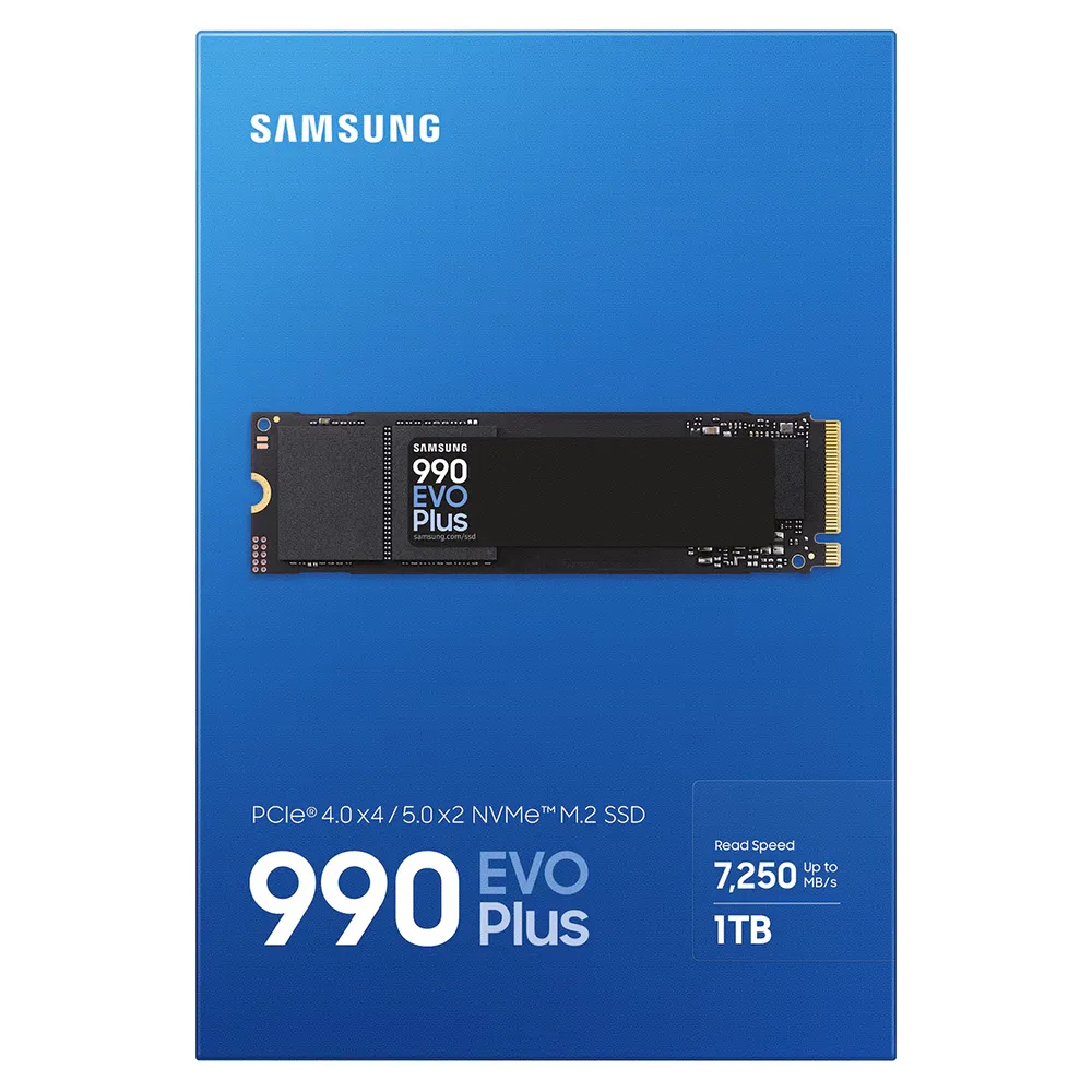 Samsung 990 EVO Plus 1TB M.2 2280 NVME SSD