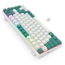 Redragon SINGED PRO K678WG RGB With Red Mechanical Switch Wirless Gaming Keyboard
