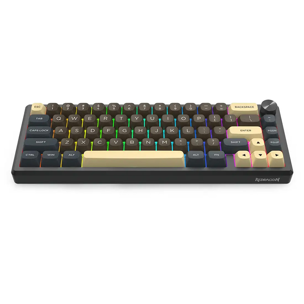 Redragon Uranus Pro 65 K727CGY RGB With Mechanical Switch Wireless Gaming Keyboard