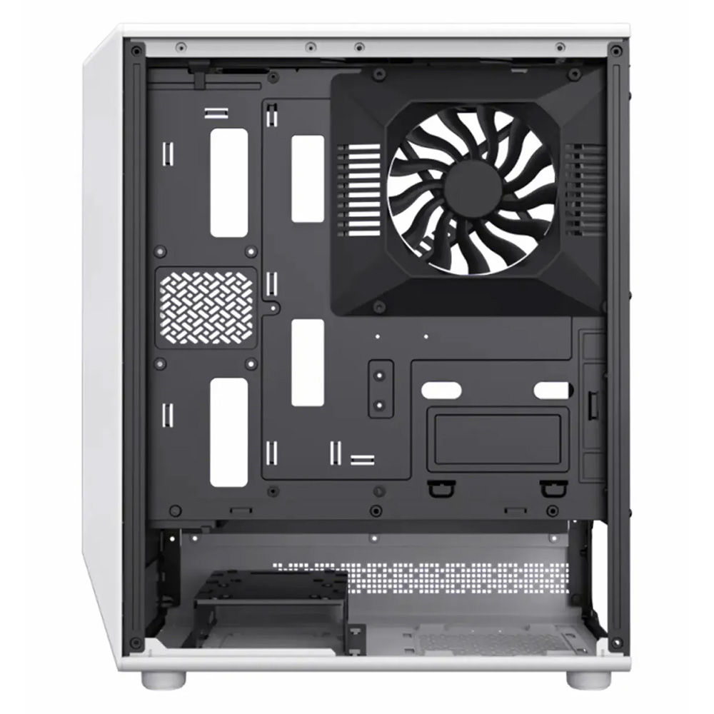 GameMax Vista COC White Gaming PC Case