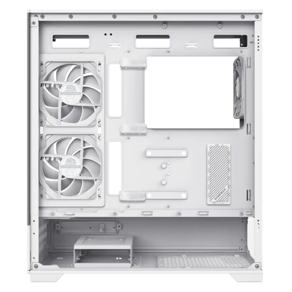 GameMax Vista 2 AW White Gaming PC Case