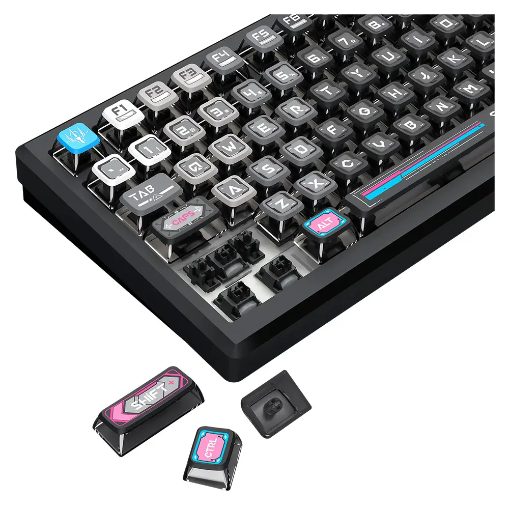 Redragon Uranus Pro 82 K732MC RGB With Mechanical Switch Wireless Gaming Keyboard