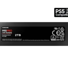 Samsung 990 Pro With Heatsink 2TB PCIe M.2 SSD